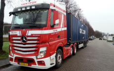 van Wijk Transport  Chauffeur :Robert Burghout