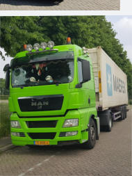 Giele transport Chauffeur : Willem Verus